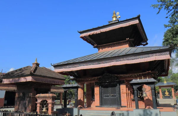 Kedareshwor Mahadev Budist Tapınağı Pokhara Nepal — Stok fotoğraf