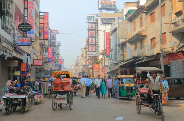 New Delhi India Octobre 2017 Des Personnes Non Identifiées Visitent — Photo