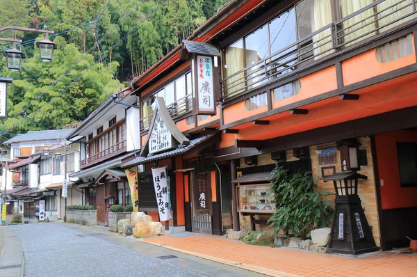 Gero Japan December 2017 Gero Hot Springs Village Cityscape Gero — Stock Photo, Image