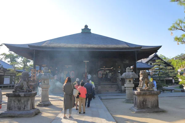 Кіото Японія Травня 2018 Невідомі Люди Відвідування Храму Chionji Amanohashidate — стокове фото