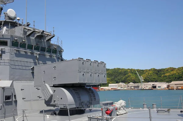 2018 日本の自衛力海軍戦争船舞鶴京都で表示 — ストック写真