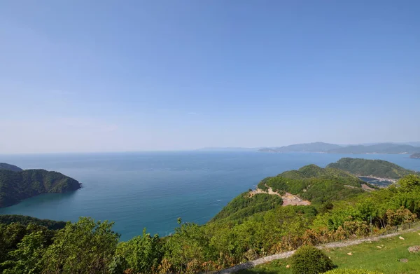 Japan sea coastline Fukui Japan