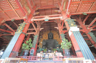 Iconic Todaiji Tapınağı Nara Japonya