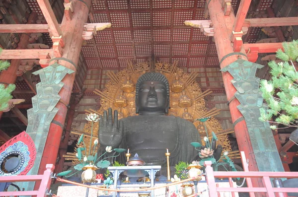 Temple Todaiji Emblématique Nara Japon — Photo