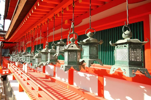 Nara Japan Listopada 2019 Kasuga Taisha Sanktuarium Nara Park Nara — Zdjęcie stockowe