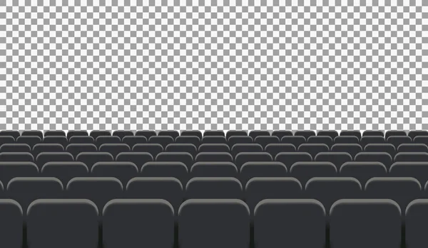 Rows of Cinema — Stock Vector