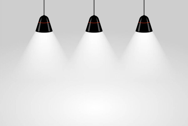 Чёрная лампа. Вектор
.