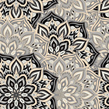 Dikişsiz desen mandala