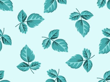 Seamless modeli sonbahar yaprak. Renkli arka plan. Sonbahar yaprak. Vektör çizim