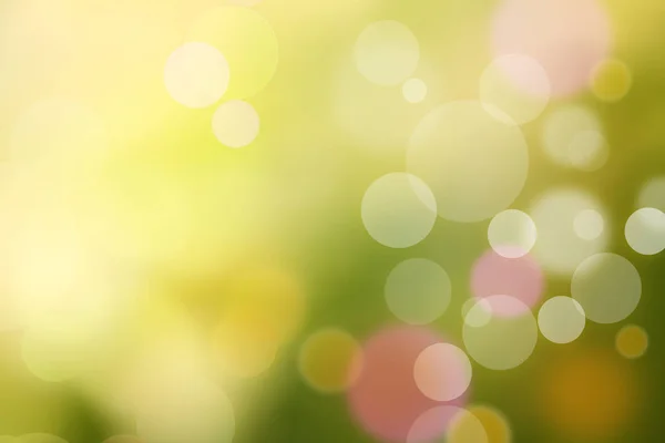 Schöne Farbe Bokeh Hintergrund, abstrakte Frühling Hintergrund mit Bokeh-Effekte. — Stockfoto