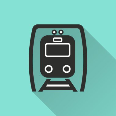 Metro - vektör simgesi.