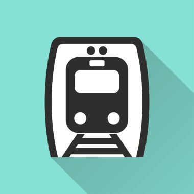 Metro - vektör simgesi.