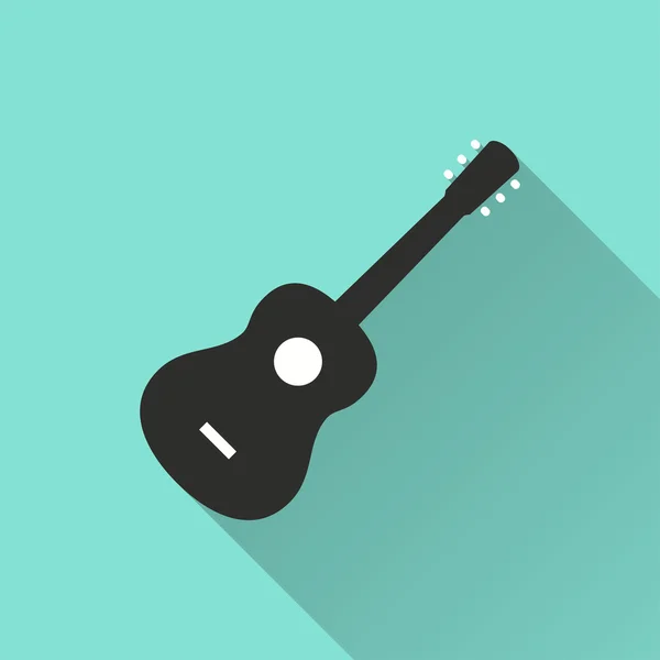 Gitarr - vektor icon. — Stock vektor