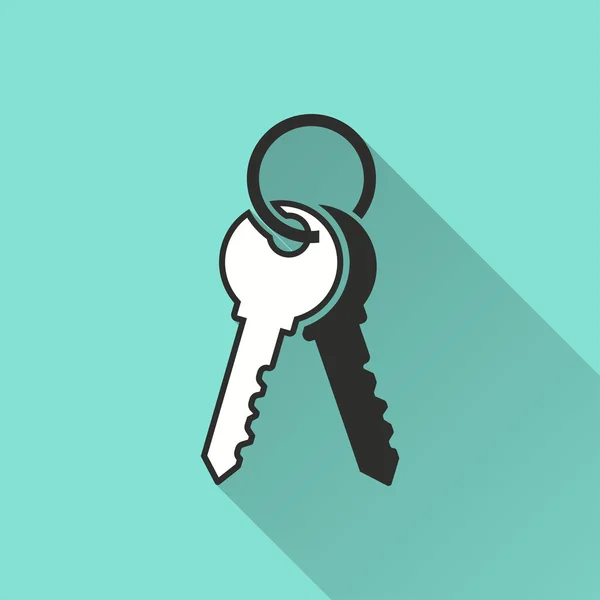 Key - vector icon. — Stock Vector