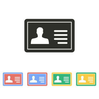 Kişisel - vektör simgesi.