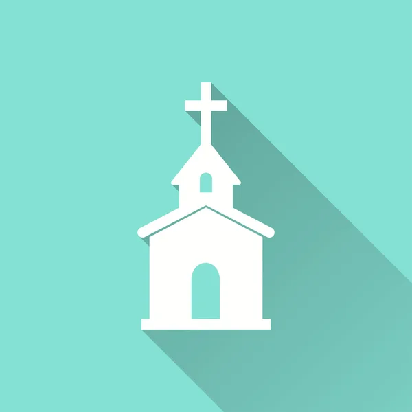 Igreja - ícone vetorial . —  Vetores de Stock