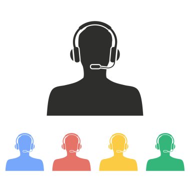 Yardım - vektör simgesi.