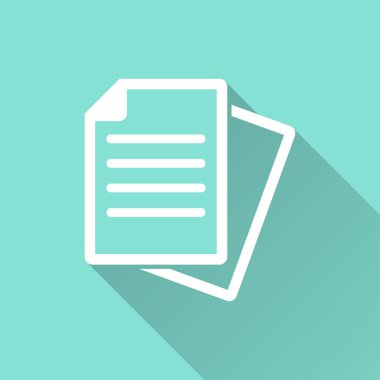 Belge - vektör simgesi.