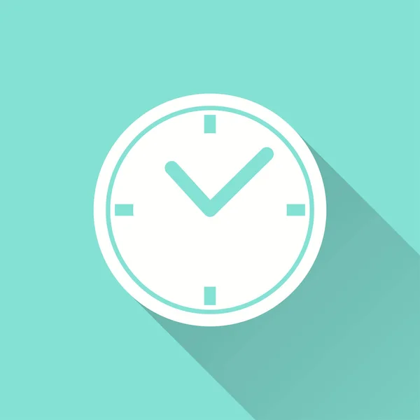 Clock - vector icon. — Stock Vector