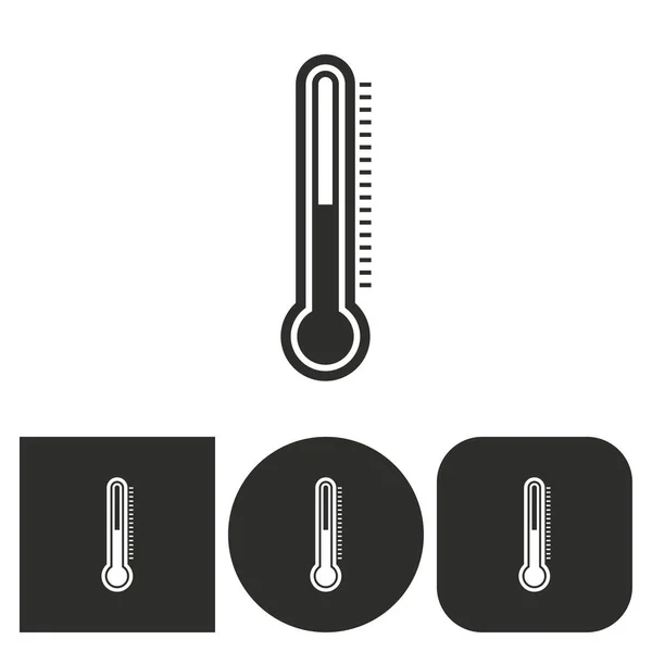 Thermometer - vector icon. — Stock Vector