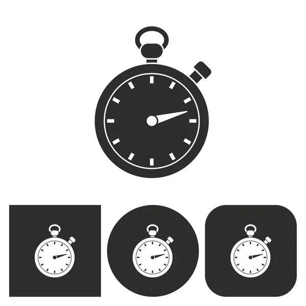 Χρονόμετρο - εικονίδιο του φορέα. — Διανυσματικό Αρχείο