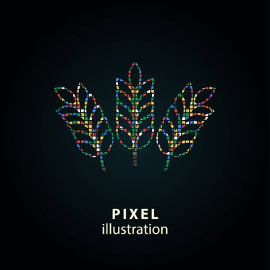 Arpa - piksel illüstrasyon.