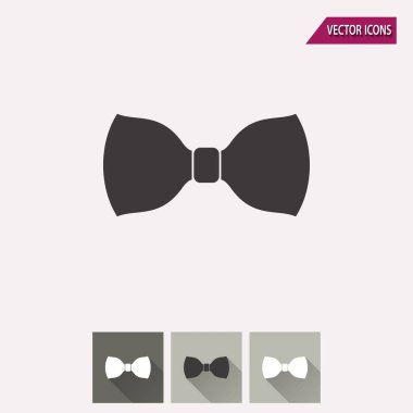 Kravat - vektör simgesi.