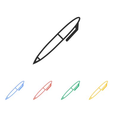 kalem - vektör simgesi.