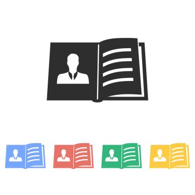 Kitap - vektör simgesi.