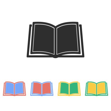 Kitap - vektör simgesi.