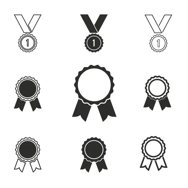 Award icon set. — Stock Vector