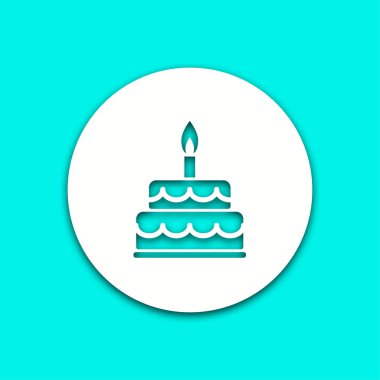 Kek - vektör simgesi.