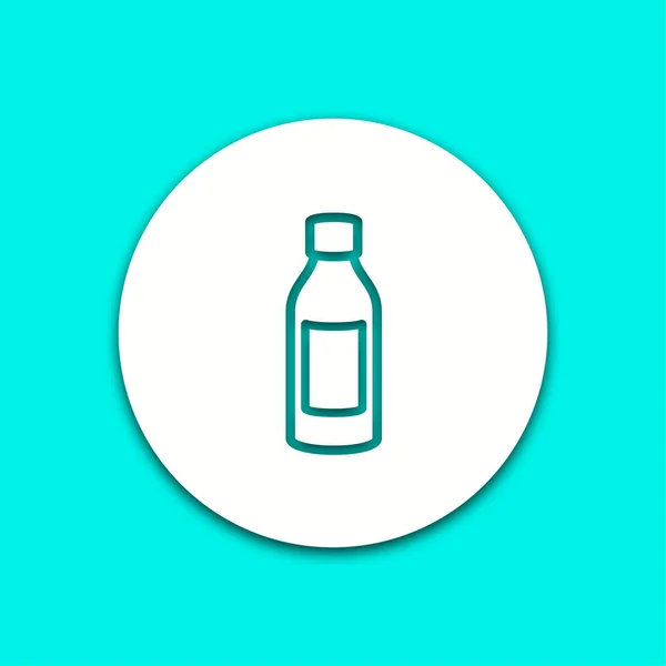 Medicine bottle - vector icon. — Stock Vector