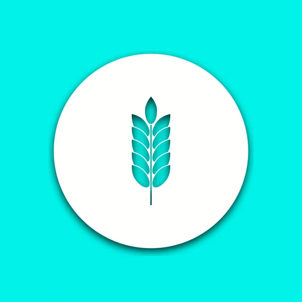 Barley - vector icon. — Stock Vector