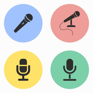 mikrofon Icon set.