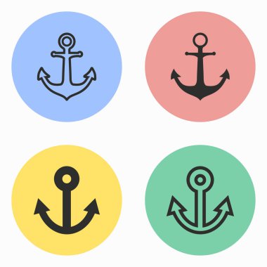 çapa Icon set.