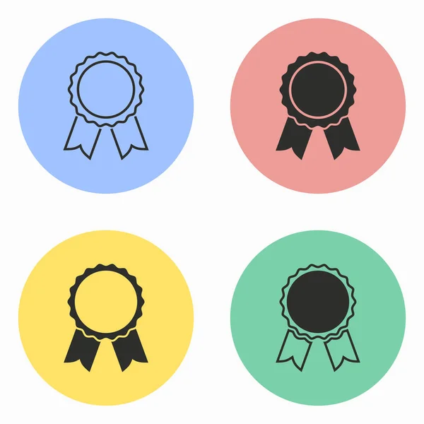 Award icon set. — Stock Vector