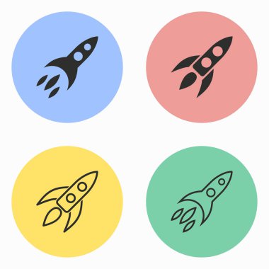 Roket Icon set.