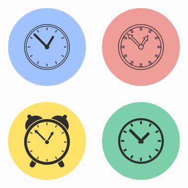 Clock Icon set.