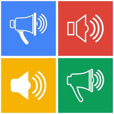 Hoparlör simgesi ayarla.