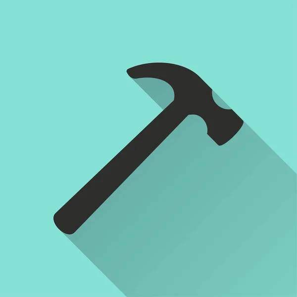Hammer - vector icon. — Stock Vector