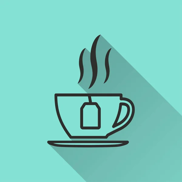 Tea - vector icon. — Stock Vector