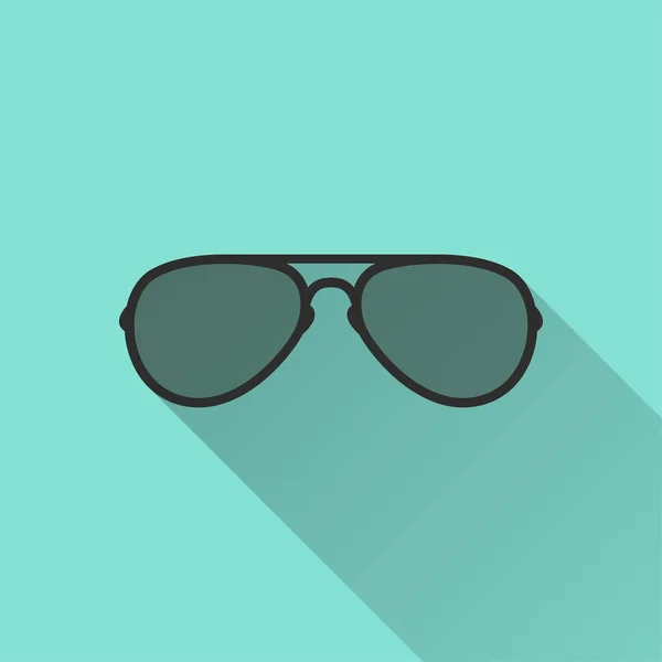 Gafas de sol - icono de vector . — Vector de stock