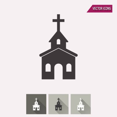 Kilise - vektör simgesi.