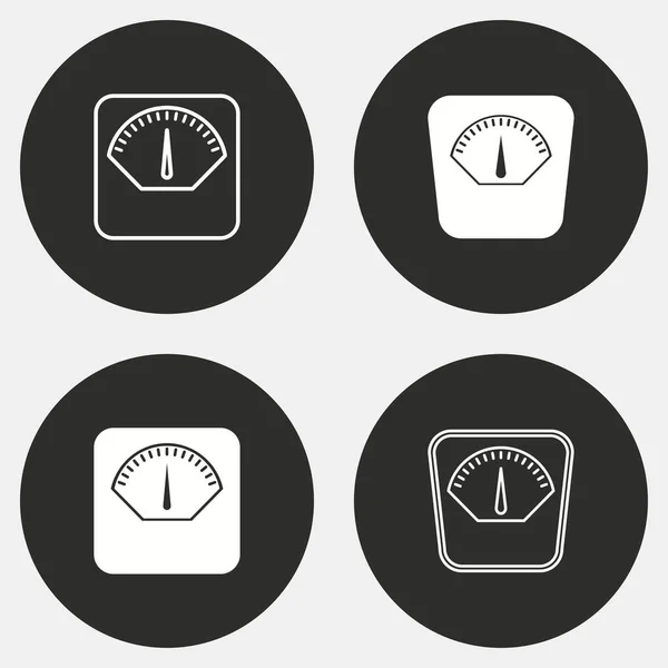 Set di icone scala . — Vettoriale Stock