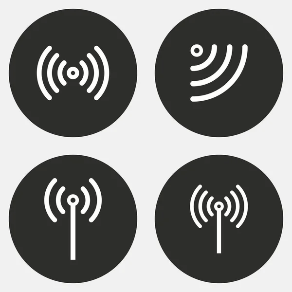 Set di icone Wi-Fi . — Vettoriale Stock