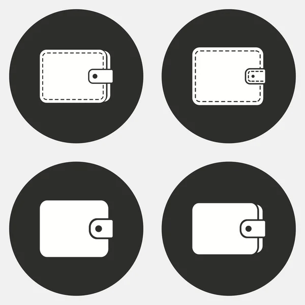 M-cüzdan Icon set. — Stok Vektör