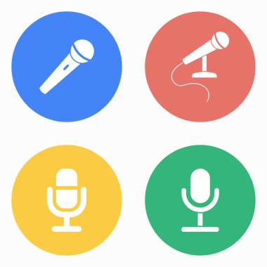 mikrofon Icon set.
