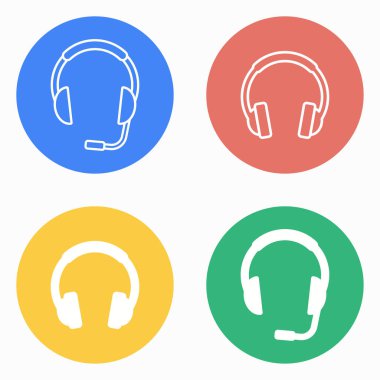 Kulaklık Icon set.