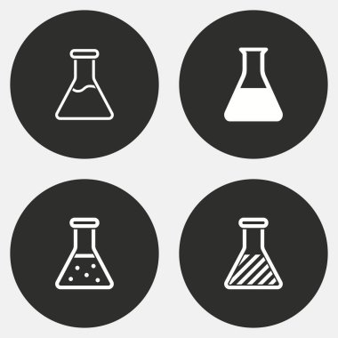 Şişesi - vektör simgesi.